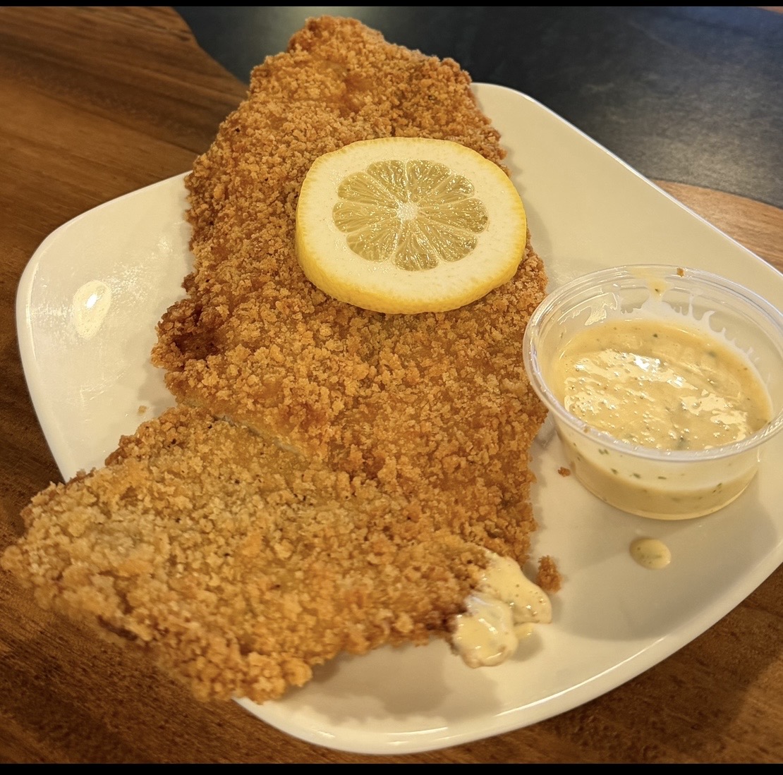 Crispy Lemon Scrod