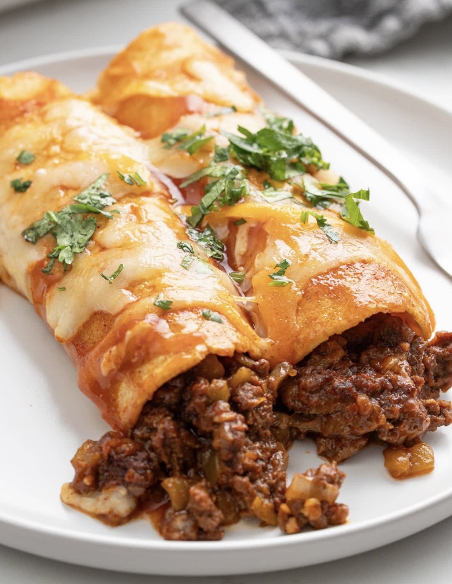 Ground Beef Enchiladas