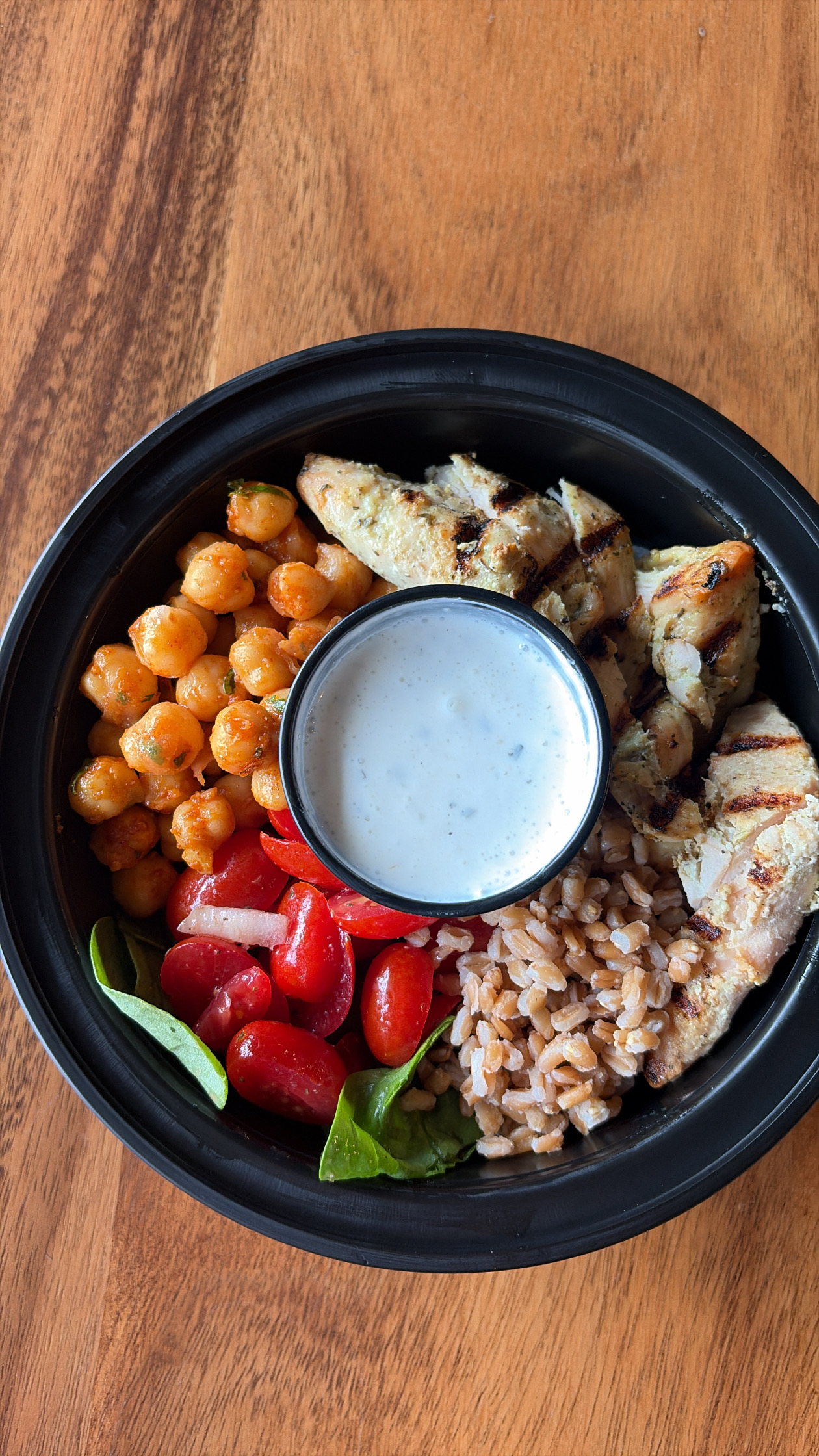 Grilled Chicken Gyro Bowl