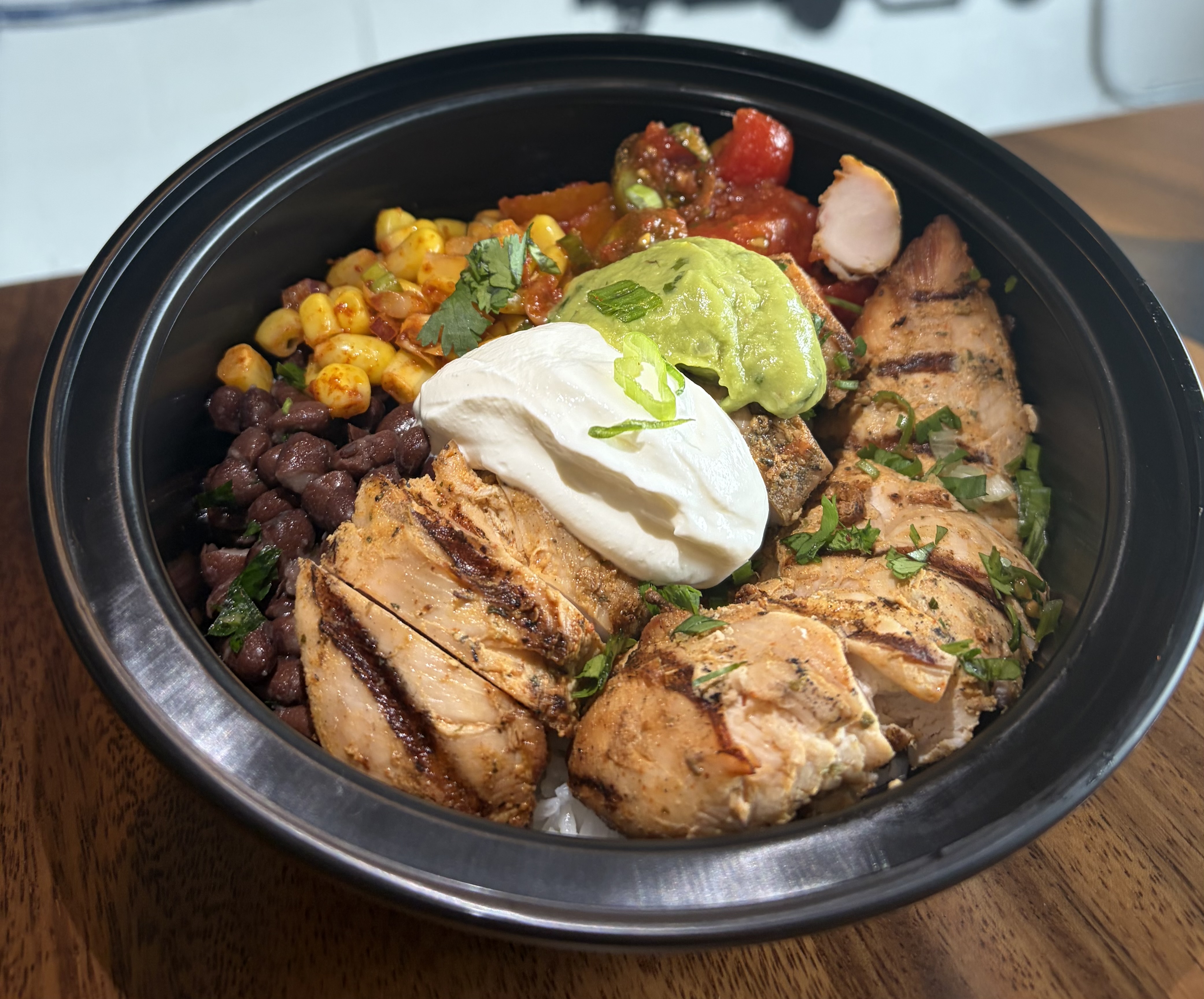 Burrito Bowl w/ Chipotle grilled Chicken